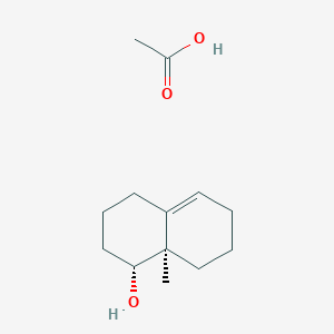 (1R,8aR)-8a-methyl-2,3,4,6,7,8-hexahydro-1H-naphthalen-1-ol;acetic acid