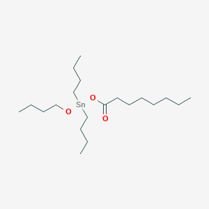 Butoxy(dibutyl)(octanoyloxy)stannane