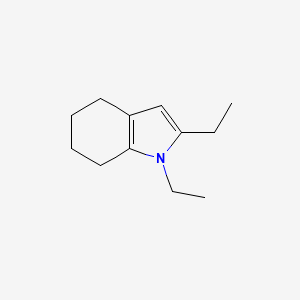 1H-Indole, 1,2-diethyl-4,5,6,7-tetrahydro-