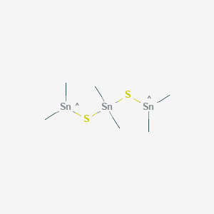 1,1,3,3,5,5-Hexamethyltristannathiane-1,5-diyl