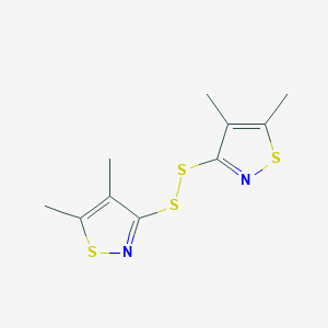 3,3'-Disulfanediylbis(4,5-dimethyl-1,2-thiazole)