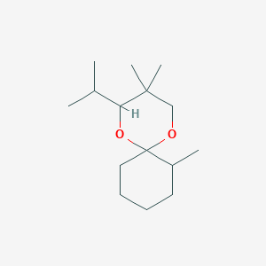 3,3,7-Trimethyl-2-(propan-2-yl)-1,5-dioxaspiro[5.5]undecane