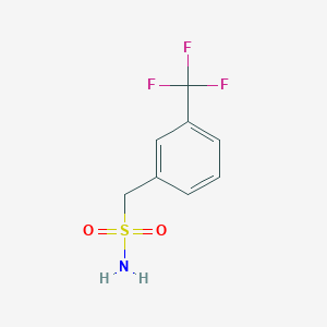 molecular formula C8H8F3NO2S B1453971 3-(三氟甲基)苄基磺酰胺 CAS No. 919353-96-1