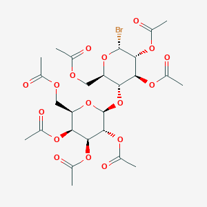 B014540 [(2R,3S,4S,5R,6S)-3,4,5-triacetyloxy-6-[(2R,3R,4S,5R,6R)-4,5-diacetyloxy-2-(acetyloxymethyl)-6-bromooxan-3-yl]oxyoxan-2-yl]methyl acetate CAS No. 4753-07-5