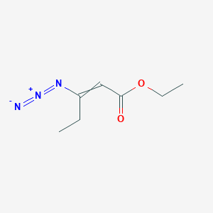 Ethyl 3-azidopent-2-enoate