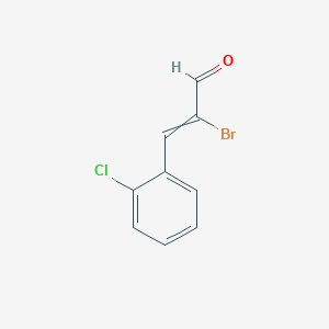 2-Bromo-3-(2-chlorophenyl)prop-2-enal