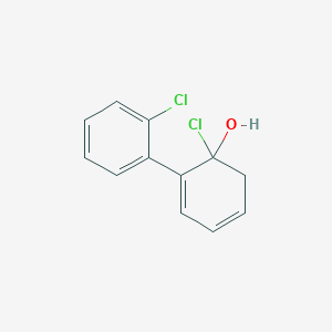 1-Chloro-2-(2-chlorophenyl)cyclohexa-2,4-dien-1-ol