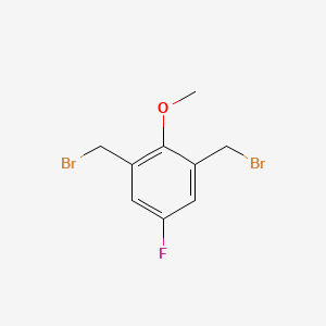 1,3-Bis(bromomethyl)-5-fluoro-2-methoxybenzene