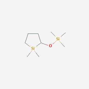 1,1-Dimethyl-2-[(trimethylsilyl)oxy]silolane