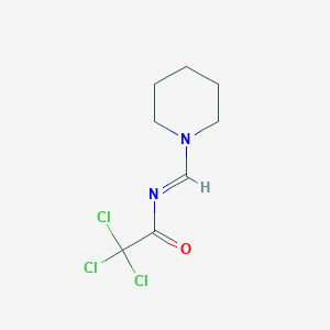 Acetamide, 2,2,2-trichloro-N-(1-piperidinylmethylene)-