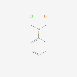 molecular formula C8H9BrClSi B14540422 CID 78065741 