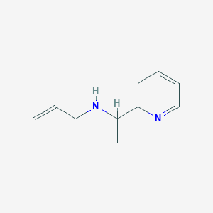 molecular formula C10H14N2 B1454050 (Prop-2-en-1-yl)[1-(pyridin-2-yl)ethyl]amine CAS No. 1019612-18-0