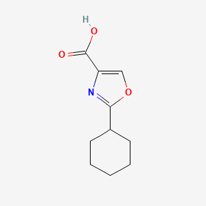 B1454065 2-Cyclohexyl-oxazole-4-carboxylic acid CAS No. 66493-06-9