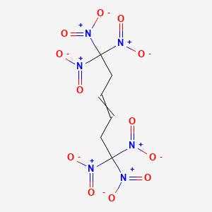 1,1,1,6,6,6-Hexanitrohex-3-ene