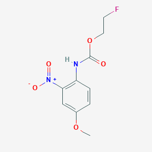 2-Fluoroethyl (4-methoxy-2-nitrophenyl)carbamate