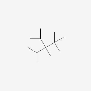 2,2,3,4-Tetramethyl-3-(propan-2-yl)pentane