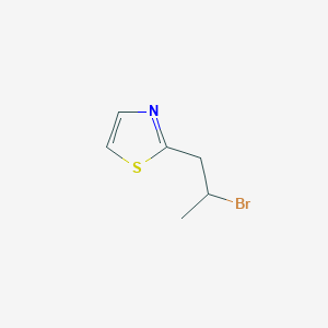 2-(2-Bromopropyl)-1,3-thiazole