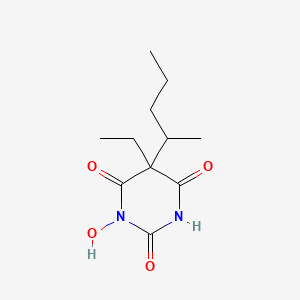 5-Ethyl-1-hydroxy-5-(pentan-2-yl)pyrimidine-2,4,6(1H,3H,5H)-trione