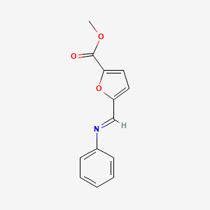 Methyl 5-[(E)-(phenylimino)methyl]furan-2-carboxylate