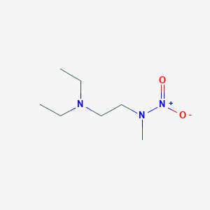 1,2-Ethanediamine, N,N-diethyl-N'-methyl-N'-nitro-