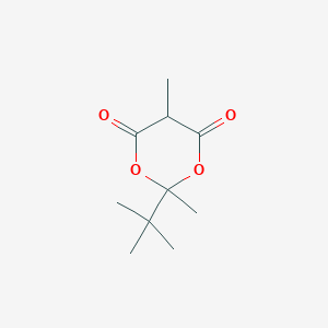 1,3-Dioxane-4,6-dione, 2-(1,1-dimethylethyl)-2,5-dimethyl-