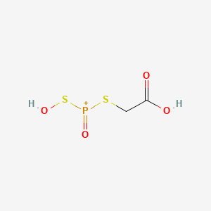 [(Carboxymethyl)sulfanyl](hydroxysulfanyl)oxophosphanium