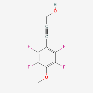 3-(2,3,5,6-Tetrafluoro-4-methoxyphenyl)prop-2-yn-1-ol