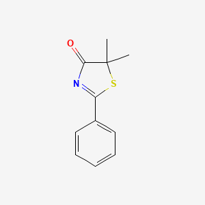 5,5-Dimethyl-2-phenyl-1,3-thiazol-4(5H)-one