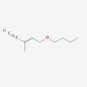 5-Butoxy-3-methylpent-3-en-1-yne