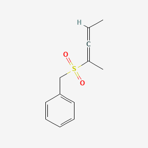 [(Penta-2,3-diene-2-sulfonyl)methyl]benzene