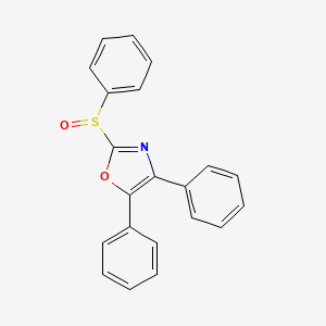 2-(Benzenesulfinyl)-4,5-diphenyl-1,3-oxazole