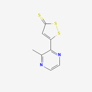 5-(3-Methylpyrazin-2-yl)-3H-1,2-dithiole-3-thione