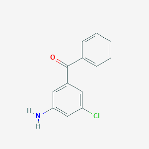 Methanone, (3-amino-5-chlorophenyl)phenyl-