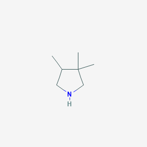 B1454171 3,3,4-Trimethylpyrrolidine CAS No. 34971-59-0