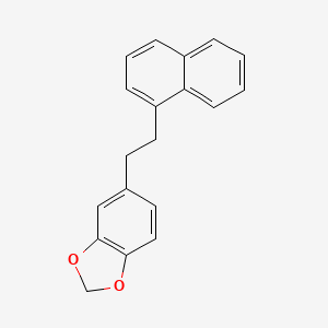 5-[2-(Naphthalen-1-yl)ethyl]-2H-1,3-benzodioxole