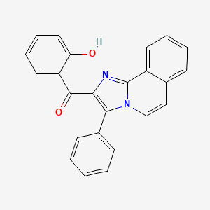 (2-Hydroxyphenyl)(3-phenylimidazo[2,1-a]isoquinolin-2-yl)methanone