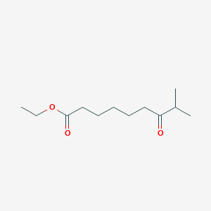 molecular formula C12H22O3 B145418 Ethyl-8-methyl-7-oxononanoate CAS No. 126245-80-5