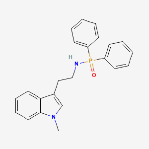 N-[2-(1-Methyl-1H-indol-3-yl)ethyl]-P,P-diphenylphosphinic amide