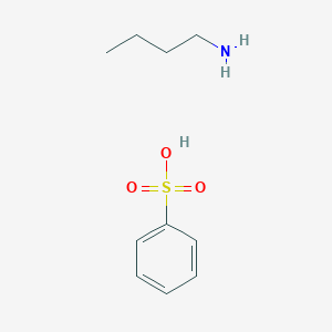 Benzenesulfonic acid;butan-1-amine