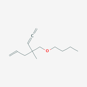 4-(Butoxymethyl)-4-methylhepta-1,2,6-triene