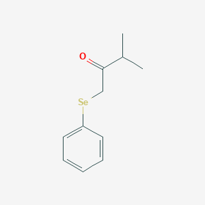 3-Methyl-1-(phenylselanyl)butan-2-one