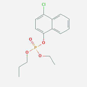 4-Chloronaphthalen-1-yl ethyl propyl phosphate