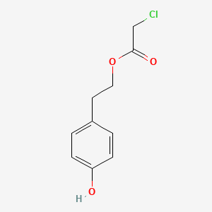 2-(4-Hydroxyphenyl)ethyl chloroacetate