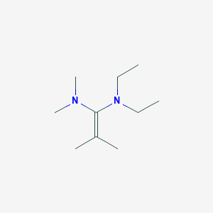 N~1~,N~1~-Diethyl-N'~1~,N'~1~,2-trimethylprop-1-ene-1,1-diamine