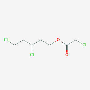 3,5-Dichloropentyl chloroacetate