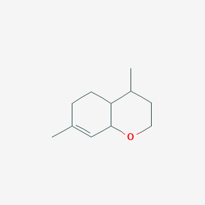 4,7-Dimethyl-3,4,4a,5,6,8a-hexahydro-2H-1-benzopyran