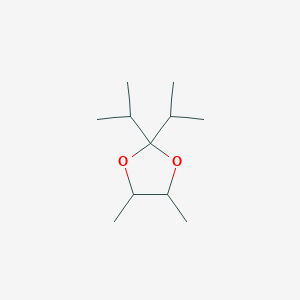 4,5-Dimethyl-2,2-di(propan-2-yl)-1,3-dioxolane