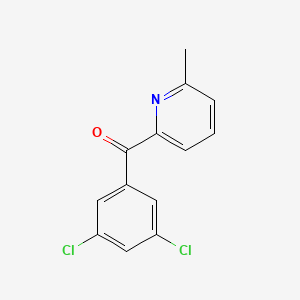 2-(3,5-Dichlorobenzoyl)-6-methylpyridine