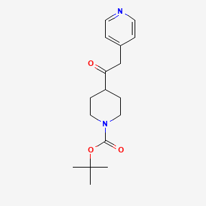 1-Boc-4-(2-pyridin-4-YL-acetyl)-piperidine