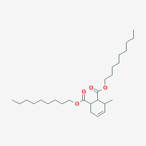 molecular formula C27H48O4 B14542248 Dinonyl 3-methylcyclohex-4-ene-1,2-dicarboxylate CAS No. 62174-70-3